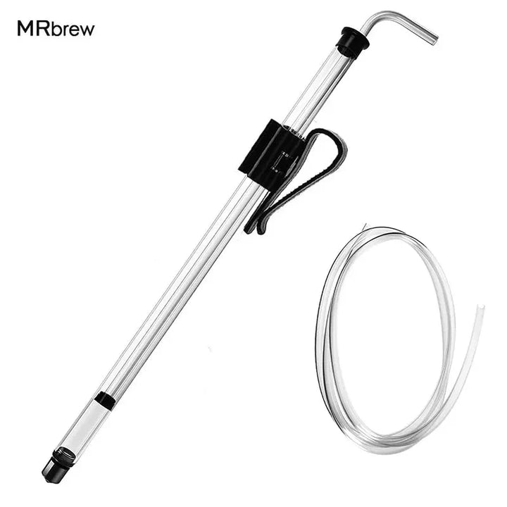 Home Brew Auto Siphon,Wine Transfer Filler Kit (Siphon Racking Cane &1.2M Hose & Clamps) For Beer Wine Bucket Carboy Bottle