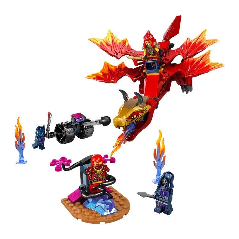 LEGO NINJAGO 71815 Kai's Source Dragon Battle Children's Puzzle Block Toy