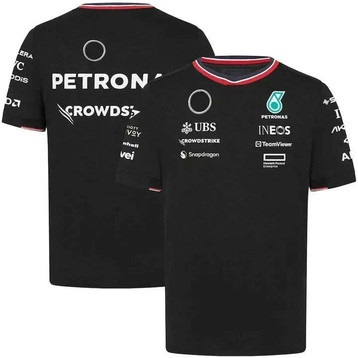 Outdoor Sports SF F1 Driver Racing Jersey Sportswear Men Women Short Sleeve T-shirt Oversized contest jersey Summer Training Tee