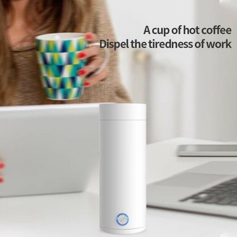 Portable Kettle Heat Preservation Automatic Home Travel Dormitory Students Small Electric Heating Open Water Cup