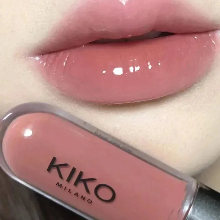 Double Head Mirror Lip Gloss Moisturizing Transparent Gloss Cherry Red Gloss Double Touch Lipstick Retro Red Long-lasting