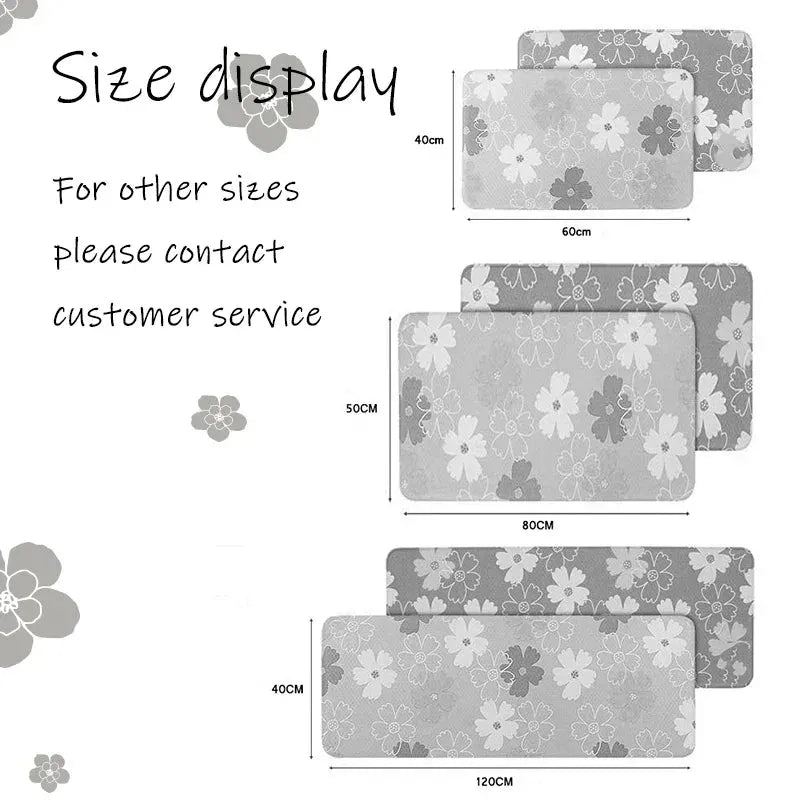 Cartoon B-Blueys Bandit-Chilli Entrance Doormat Non-slip Washable Kitchen Carpet Living Room Hallway Rugs Door Mats Bat