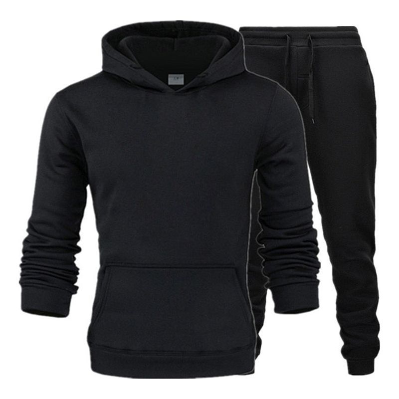 Men's Pant Sets Casual Hoodies Fashion Men's Hoodie Sweatpants Set Sweat for Men Two Piece - Jointcorp