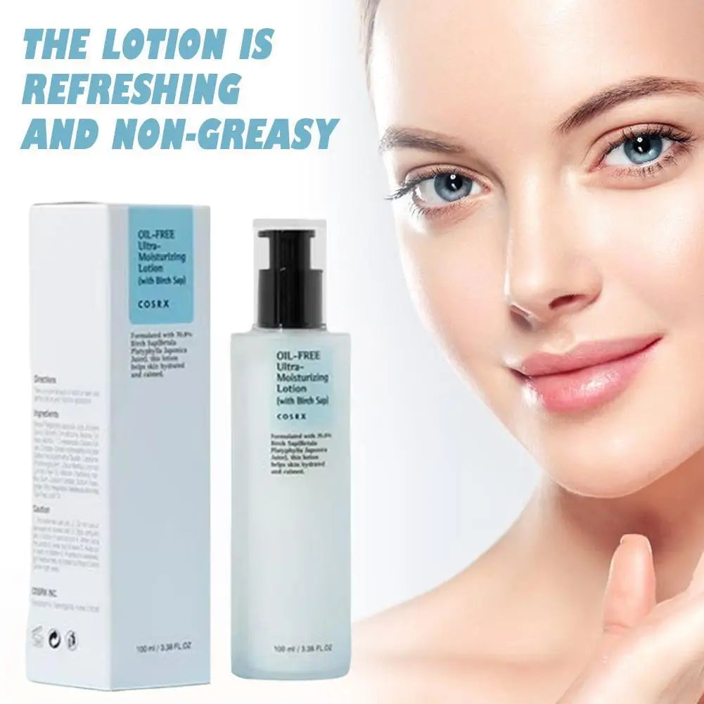 Oil Free Ultra Moisturizing Lotion 100ml Soothing Skin Care Moisturizing Day Cream Lotions Korean Cosmetics