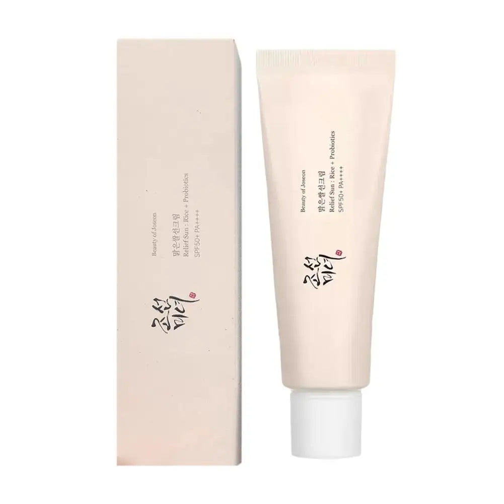 Korean Rice Probiotic Beauty Skincare Set - Sunscreen,Facial Essence,Eye Cream,Exfoliating,Toner,Cleansing Oil For Various Skin