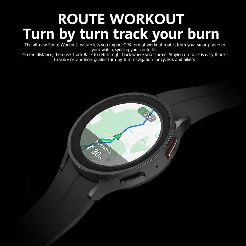 Samsung Galaxy Watch 5 Pro 45mm Smart Watch 1.4'' Super AMOLED Screen Blood Oxygen Heart Rate Measure 590mAh Battery GPS