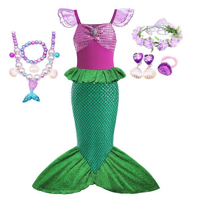 Princess Costume Kids Dress For Girls