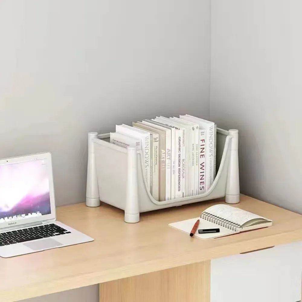 Trolley Bookshelf Portable Creative Kitchen Storage Rack Living Room Mobile Display Cabinet Corner Movable Bookshelf With Wheels