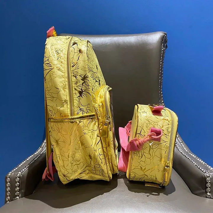 New Original Disney Beautiful Woman And Beast Beautiful Woman Princess Bag And Bag Gift Student School Supplies Backpack