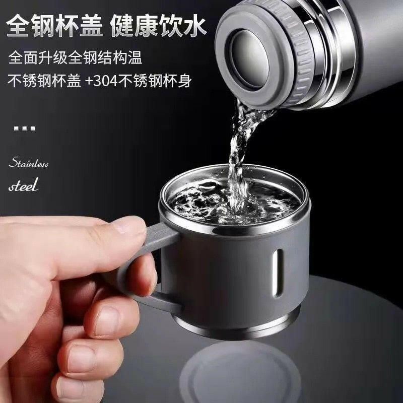 Stainless Steel Thermos Cup Large Capacity Bottle Insulated