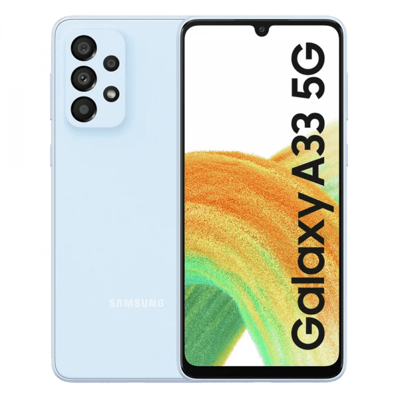 Samsung Galaxy A33 5G A336B/DS 6GB RAM 128GB ROM Global Version 6.4" Unlocked  Octa Core Fingerprint NFC Original 5G LTE