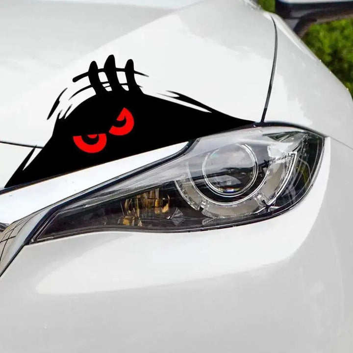 Peeping Door Slit Stickers Body Sticker Anti Scratches Reflective Car  External Sticker Decoration Accessories