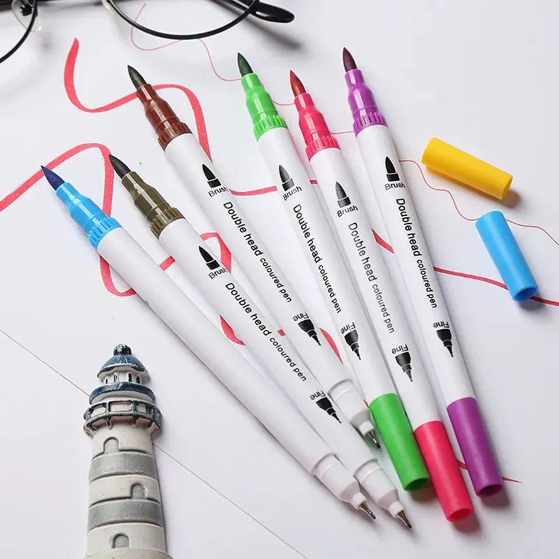 Colors Double-Head Washable Color Marker Set