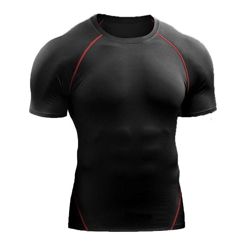 T Shirt Men Summer Sportswear Running Quick Dry Sport Tops Tee Athletic Gym Workout Shirts Men - Jointcorp