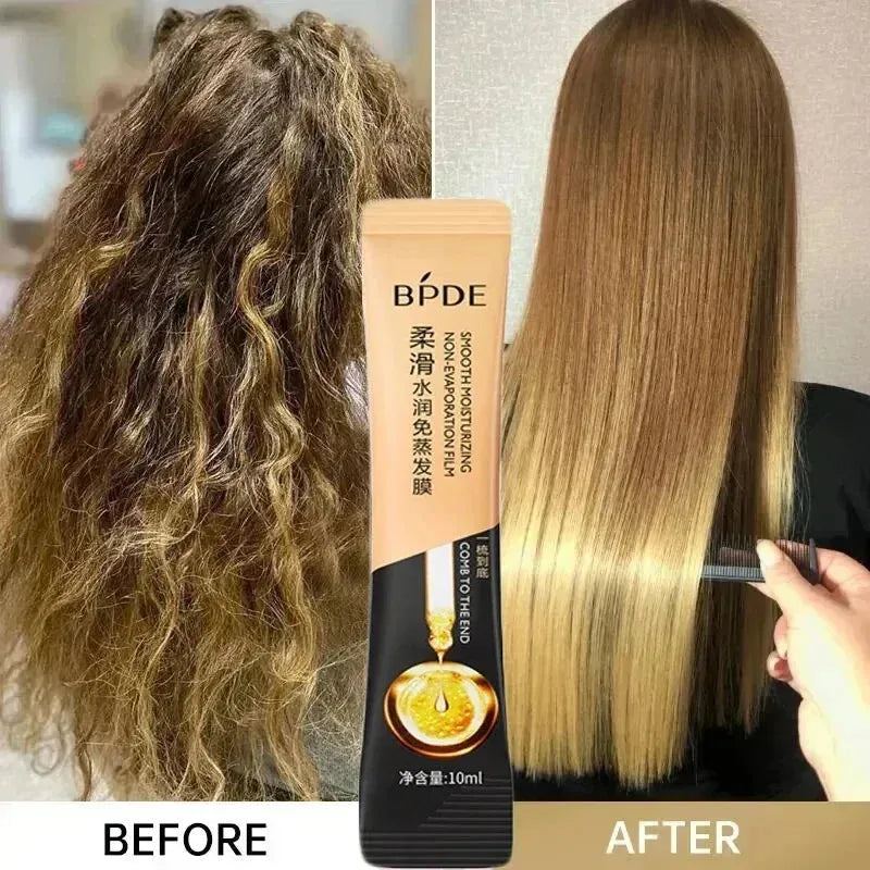 Magical Keratin Hair Mask 5 Seconds Fast Repairing Damaged Frizzy Hairs Soft Shiny Smooth For Permanent Straightening Care Hairs