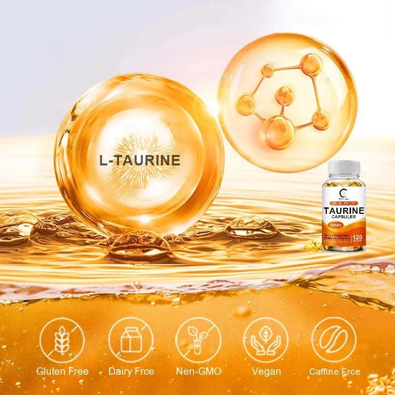 GPGP Greenpeople Taurine Capsule Nervous Reproductive System Re-Development Dietary Supplement