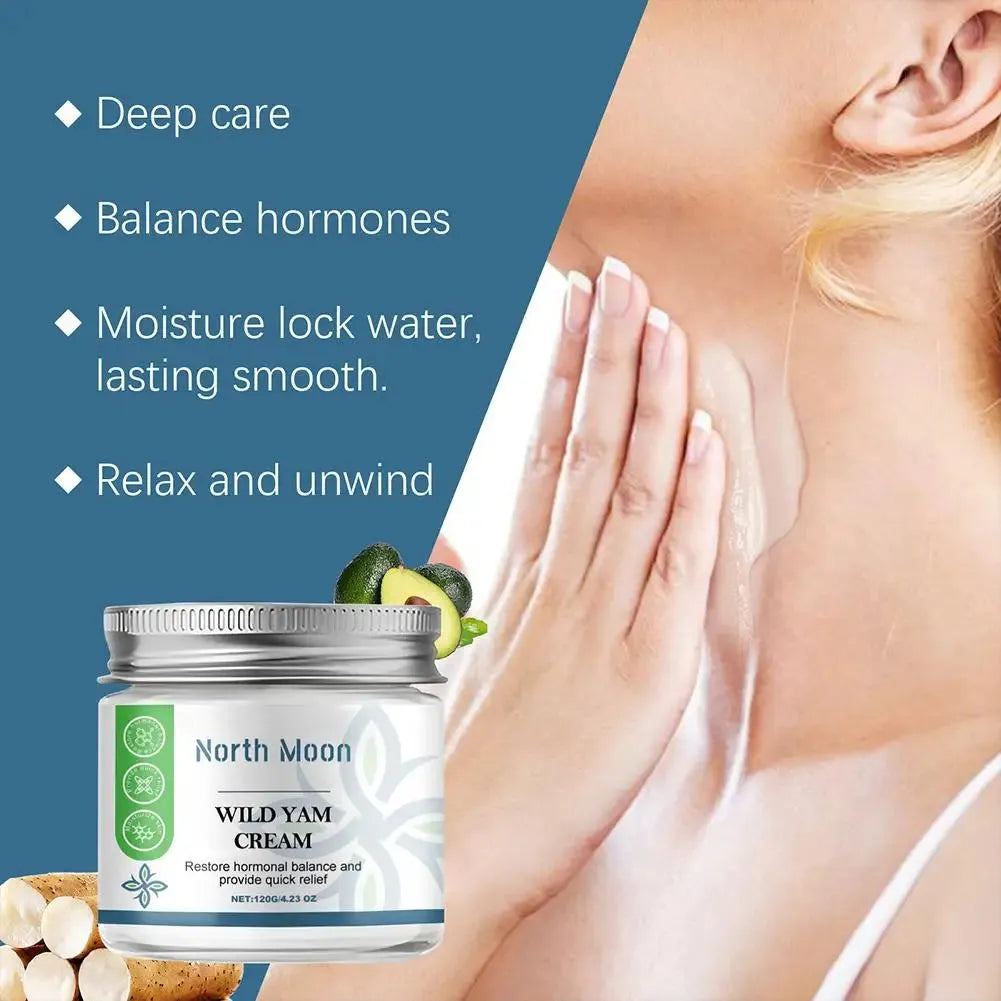 Wild Yam Cream Moisturizing Hydrating Smooth Yam Root Extract Essence Firm Improve Skin Dullness Whitening For  Face Care Cream
