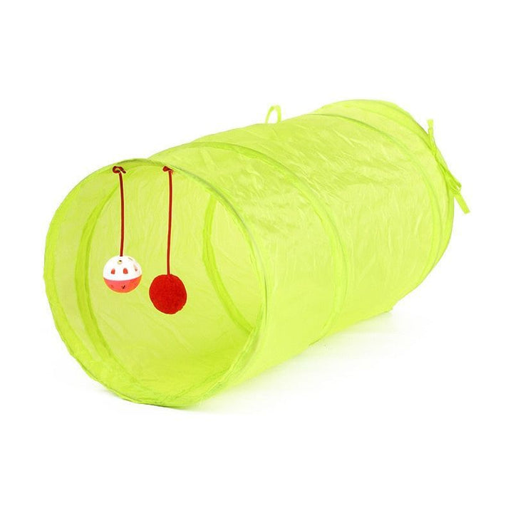Cat Tunnel Toy Funny Pet Holes Play Tubes Collapsible Crinkle Kitten Toys Puppy Ferrets Rabbit Play Dog Tunnel Tubes - Jointcorp
