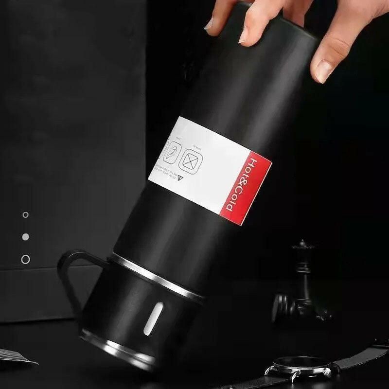 Stainless Steel Thermos Cup Large Capacity Bottle Insulated