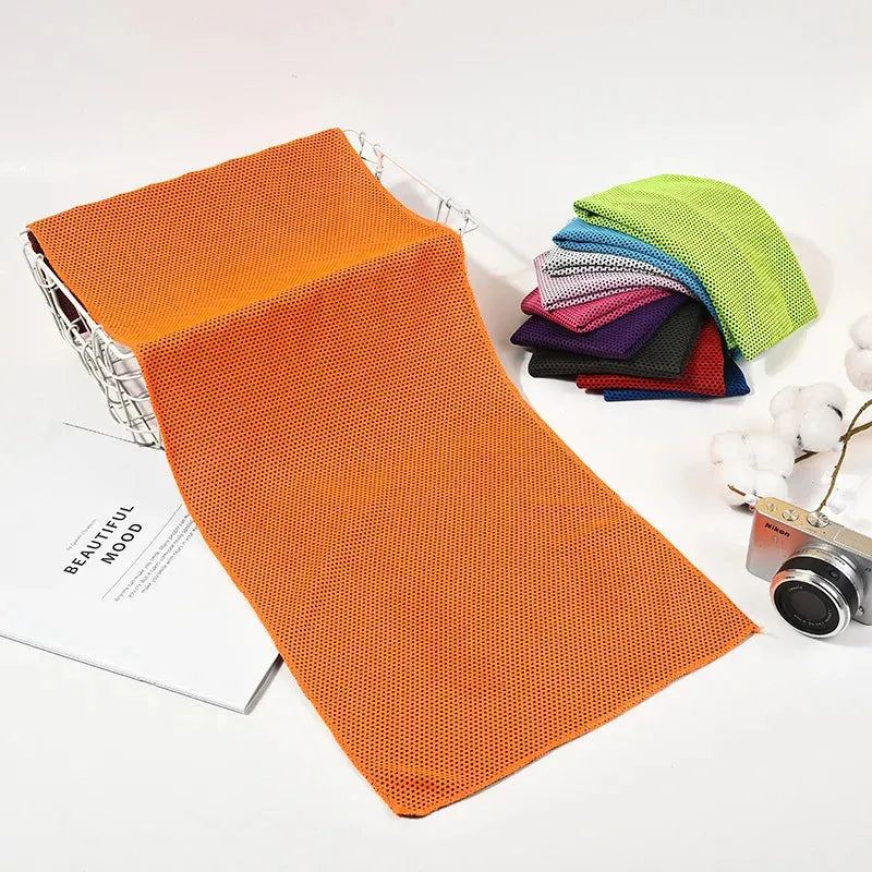 Sports Towels Quick Dry Outdoor Cool Towel  Yoga Fitness Running Swimming Wipe Sweat Soft Lightweight Towel Household Supplies
