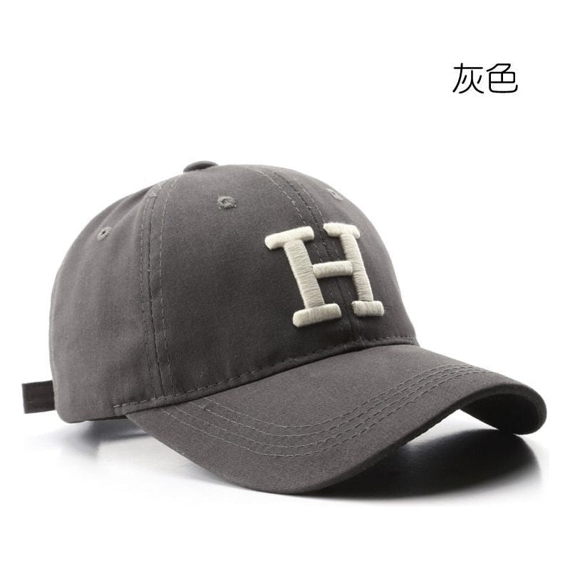 Baseball Cap for Men High Quality - Letter H - Jointcorp
