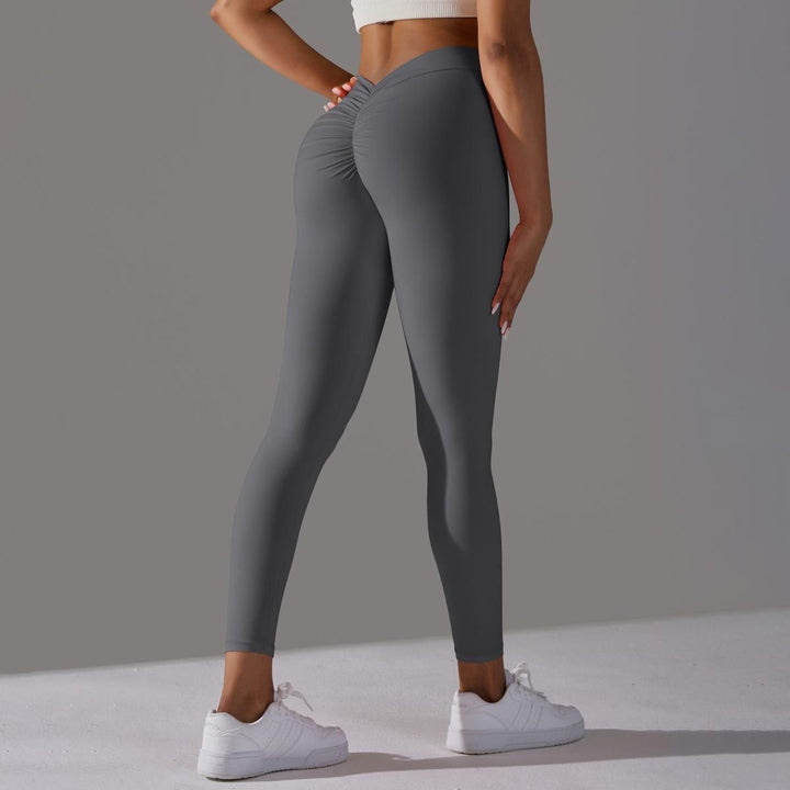 Seamless Yoga Pants Women Tights Sexy V Butt Push Up Fitness High Waist Pants Gym Workout Female Sports Running Yoga Leggings - Jointcorp