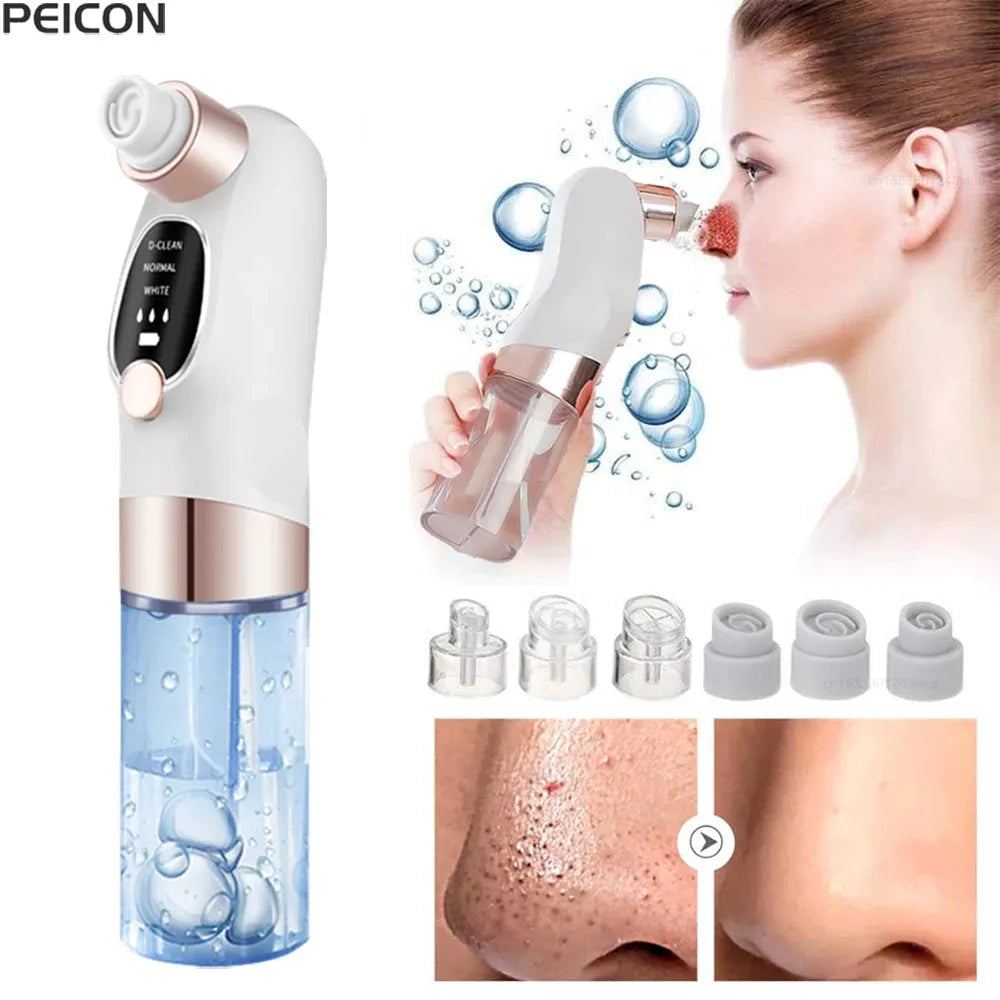 Electric Blackhead Remover Pore Vacuum Cleaner Facial Black Dots Vacuum Cleaner Pimple Acne Blackhead Removal Black Dots Remover