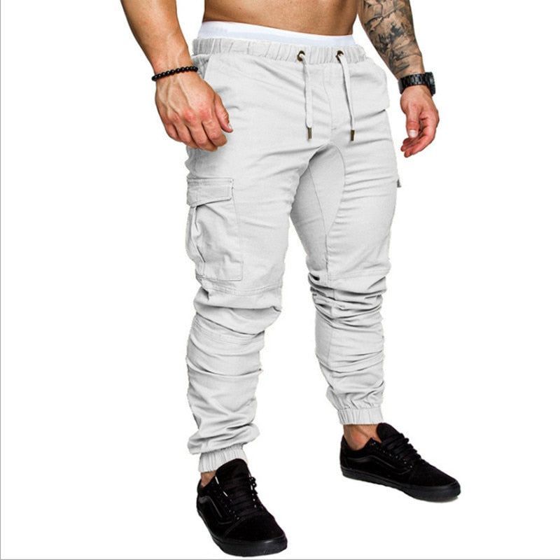 Casual Men Pants Fashion Big Pocket Hip Hop Pants Quality Outwear Sweatpants Soft Mens Joggers Men's Trousers pantalones - Jointcorp