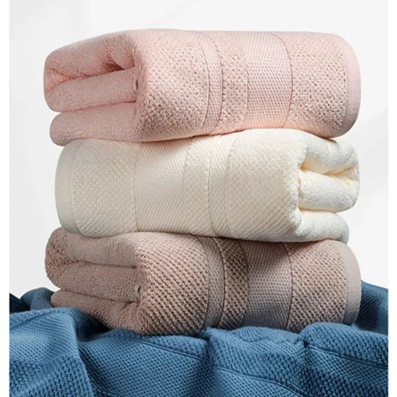 Large Cotton Super Absorbent Thick Towel Bath Towel  Soft Bath Towel Comfortable Beach Towel face towel Hotel towels