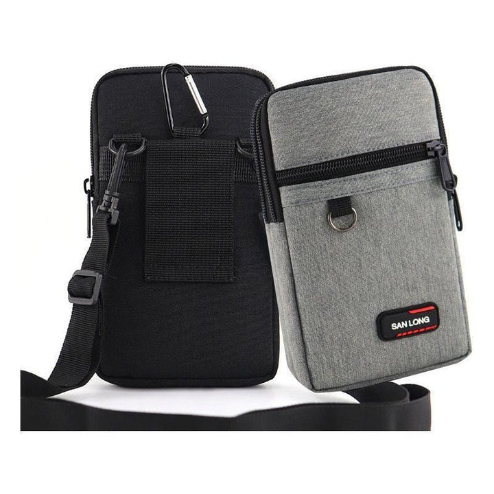 New Waterproof Waist Bag Purse Single/double Layer Outdoor Military Waist Fanny Pack Men - Jointcorp