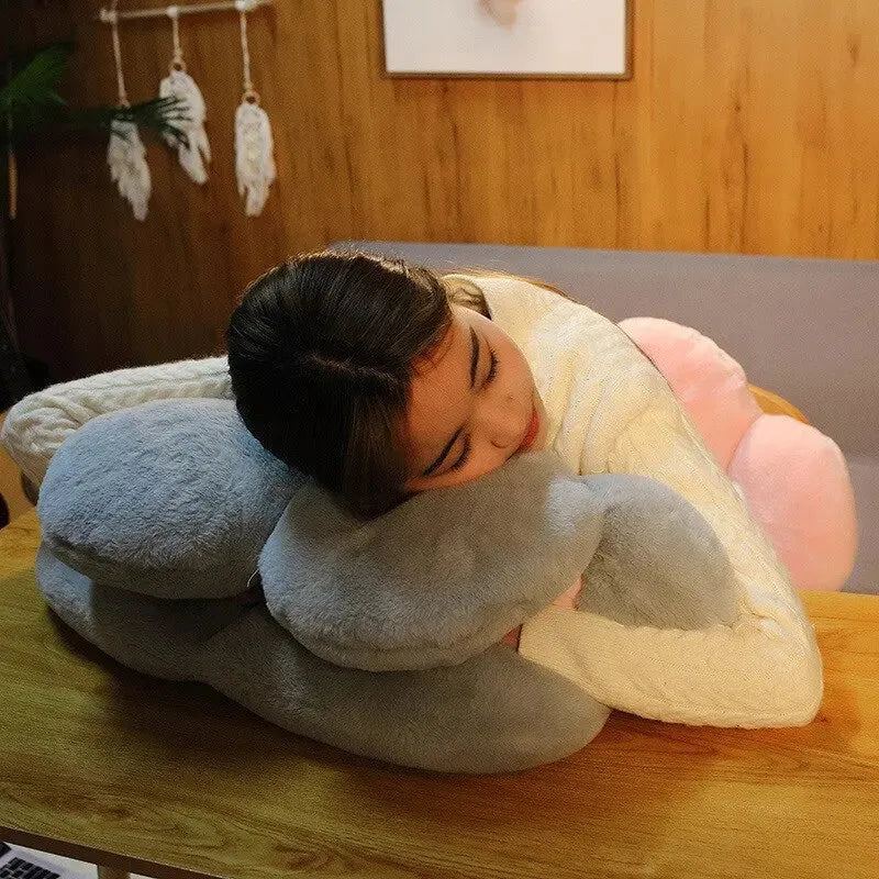 Cat Paw Back Soft Pillows Plush Chair Cushion Sofa Indoor Floor Home Chair Decor Animal Plush Throw Pillow Back Rest Pillow