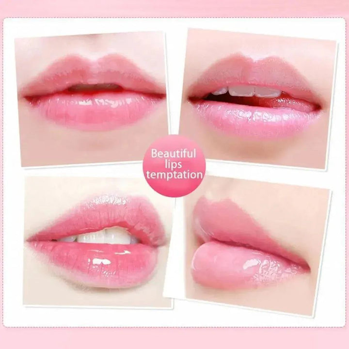 Lip Balm Lip Oil Moisturizing Clear Transparent Lipstick Base Cosmetic Long Hydrating Lipgloss Lip Gel Natural Lasting Gloss