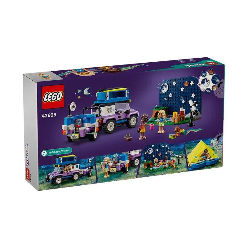 LEGO Friends 42603 Stargazing Camping Car Male And Female Puzzle Match