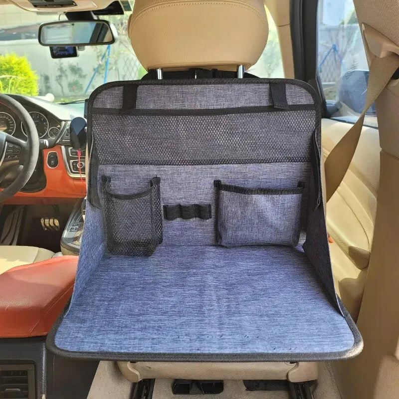 Car Seat Back Organizer with Foldable Tablet Car Storage Bag Automobiles Interior Stowing Tidying