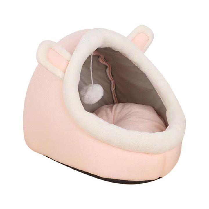 Cat Bed Washable Cave Mat for Small Plush Dogs with Removable Bed for Cat and House - Jointcorp