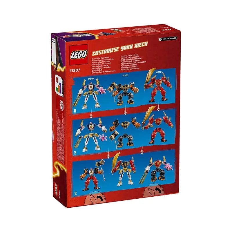 LEGO Ninjago 71807 Solar's Technological Elements Mecha Puzzle Boys And Girls, Building Blocks For Children's Toys