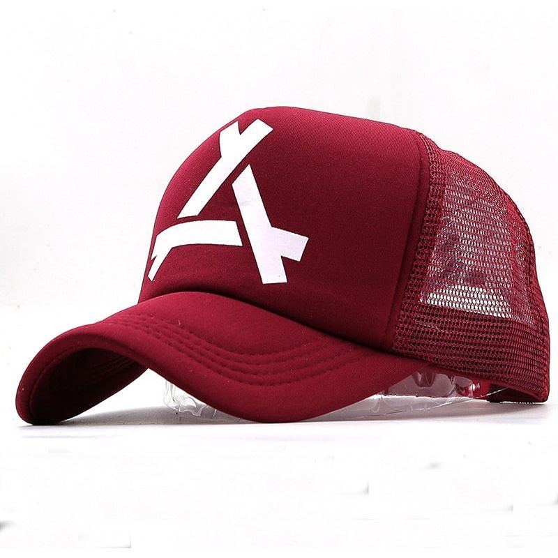 Mesh Baseball Caps Breathable Mesh Snapback Hats Casual Sport Hats - Jointcorp