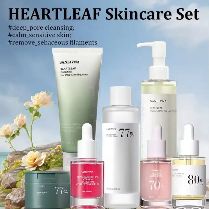 Niacinamide Serum Dark Spot Correcting Moisturizing Brightening Fade Fine Lines Deep Cleaning Makeup Remover Korean Skin Care