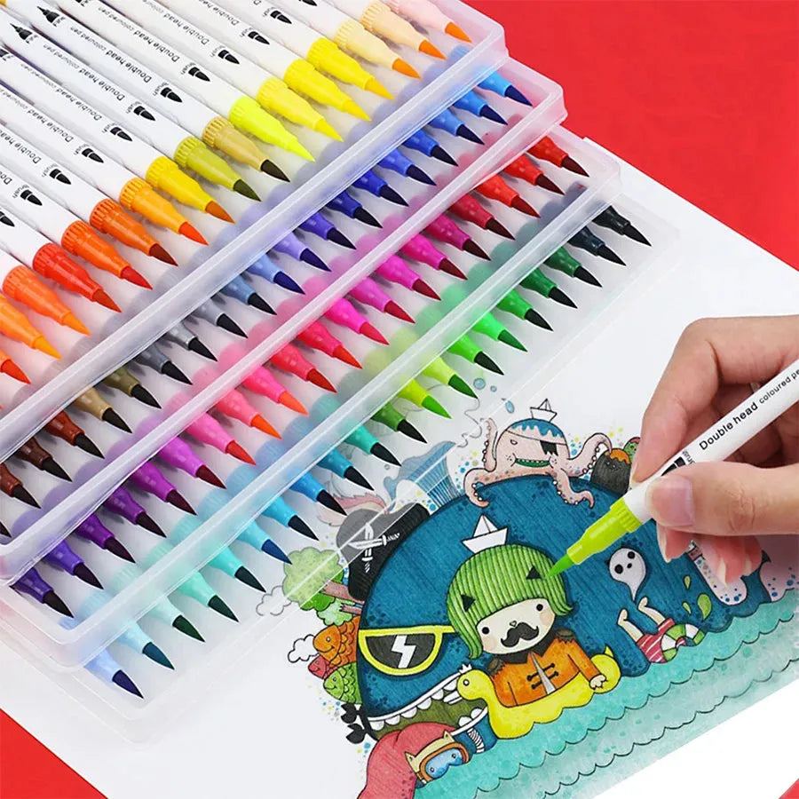 Colors Double-Head Washable Color Marker Set