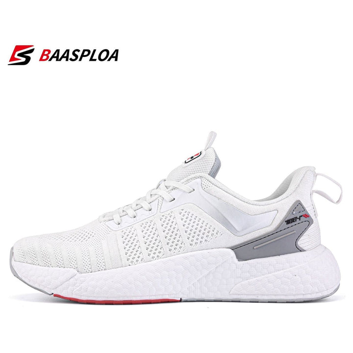 Men Sneaker Comfortable Knit Walking Shoes Breathable Fashion Sneaker Anti-Slip Shock-Absorbing Casual Shoes - Jointcorp