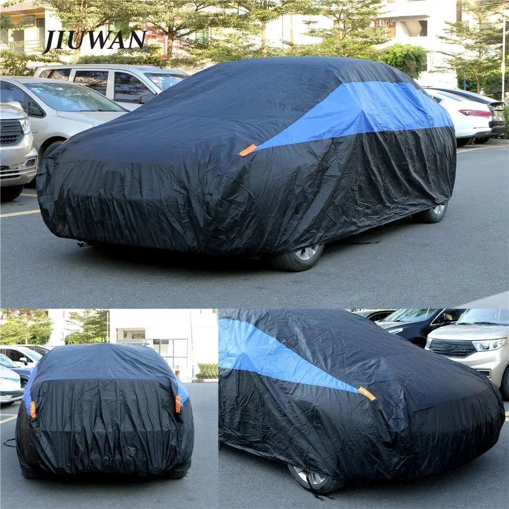 Exterior Car Cover Universal Waterproof Dustproof UV Protection Car Protective Cover for Hatchback Sedan SUV Full Car Covers