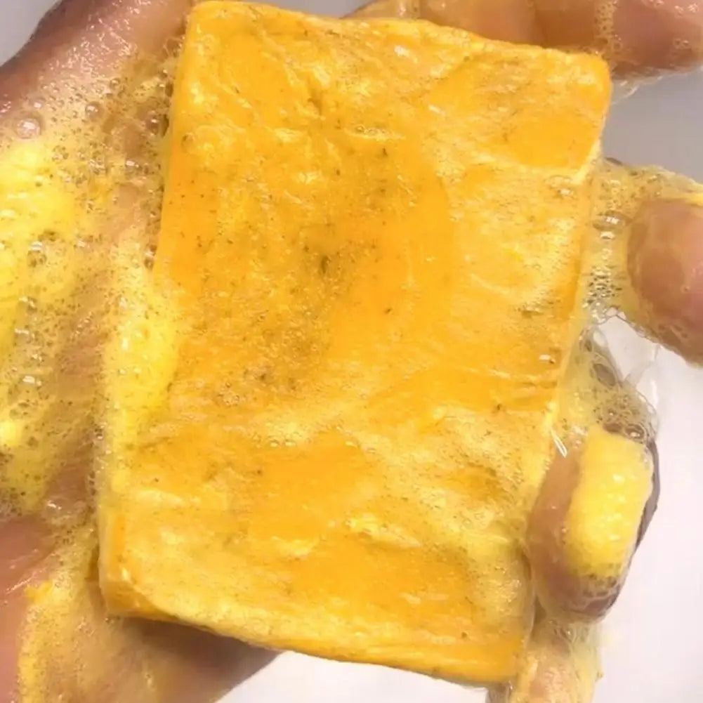 Turmeric Soap Face Cleansing Anti Acne Whitening Skin Lightening Face Remove Pimples Lightening Ginger Handmade Soap 100g