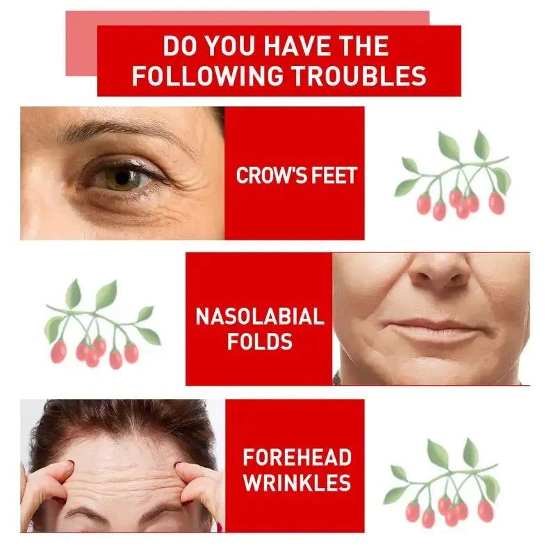 100ml Goji Berry Face Cream Hydration Anti-Aging Remove Spots Facial Care Ointment Whitening Anti-Wrinkle Moisturizing Dressing