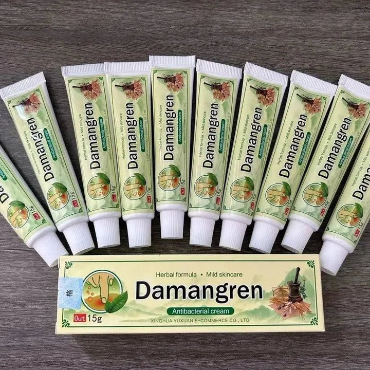 10Pcs Zudaifu Damangren New Herbal Cream Skin Care Cream No Box 15g