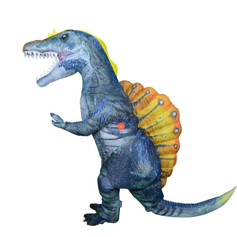 Inflatable Adult T REX Costume Dinosaur Costumes Blow Up Fancy Dress Mascot Party Cosplay Costume For Men Women Dino Cartoon