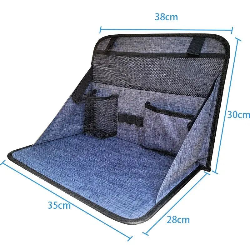 Car Seat Back Organizer with Foldable Tablet Car Storage Bag Automobiles Interior Stowing Tidying