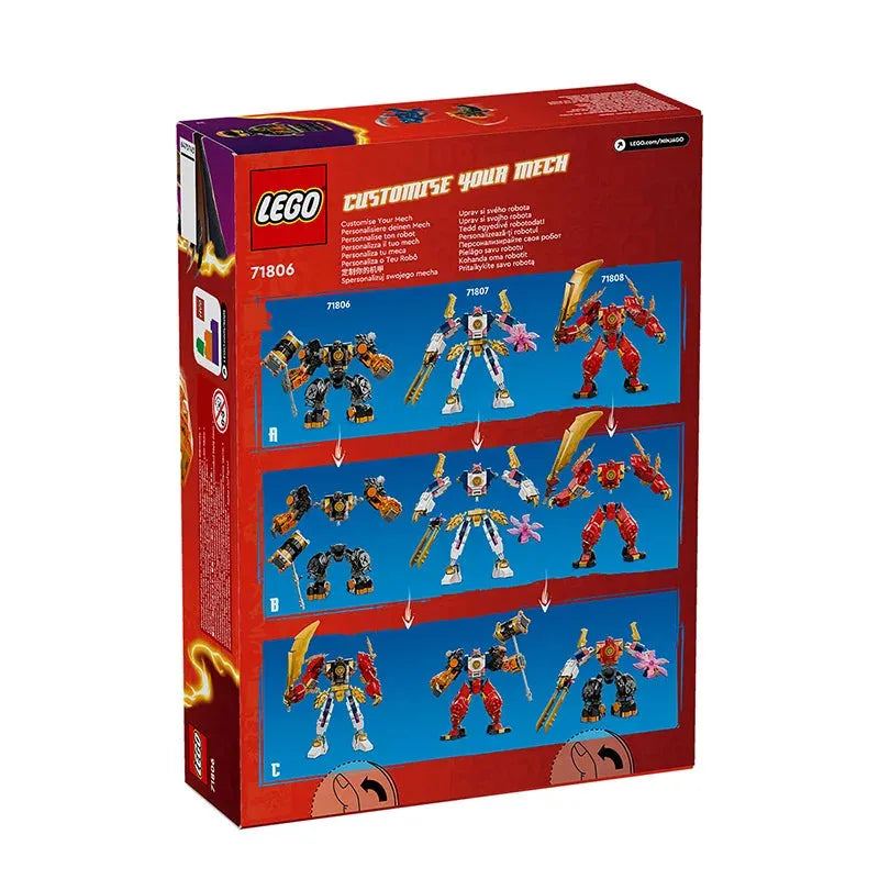 LEGO Ninjago 71806 Kou's Earth Element Mecha Puzzle Building Block Children's Toy For Men And Women