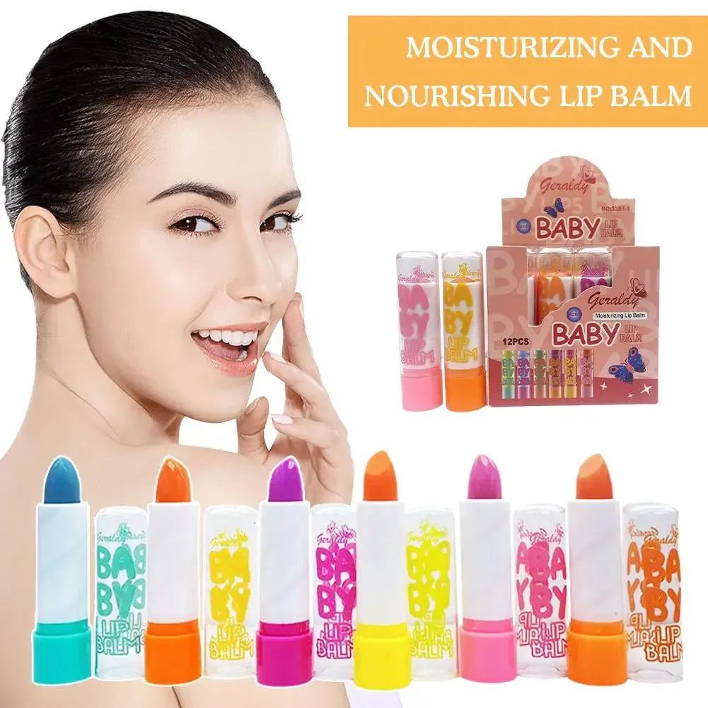 1pc Moisturizing Lipstick Natural Plant Lip Balm Anti-cracking Lasting 1pc Random Color Moisturizing Long Gloss Lip