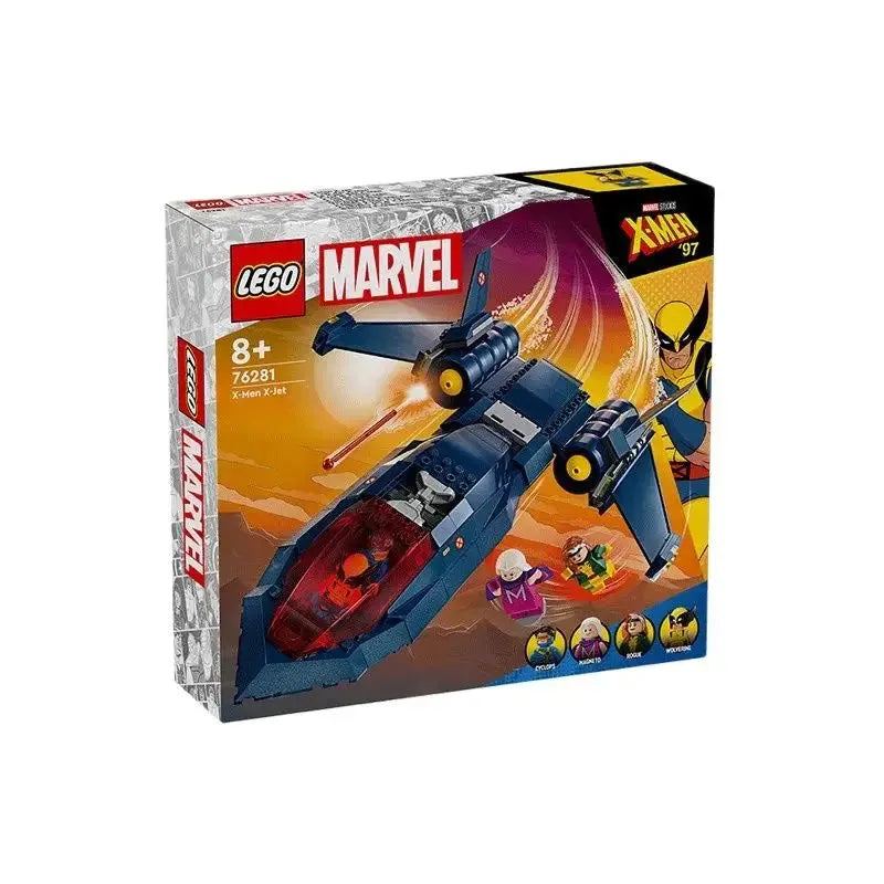 LEGO Super Heroes 76281 Marvel Series X-Men Blackbird Fighter Puzzle Building Block Children's Toys