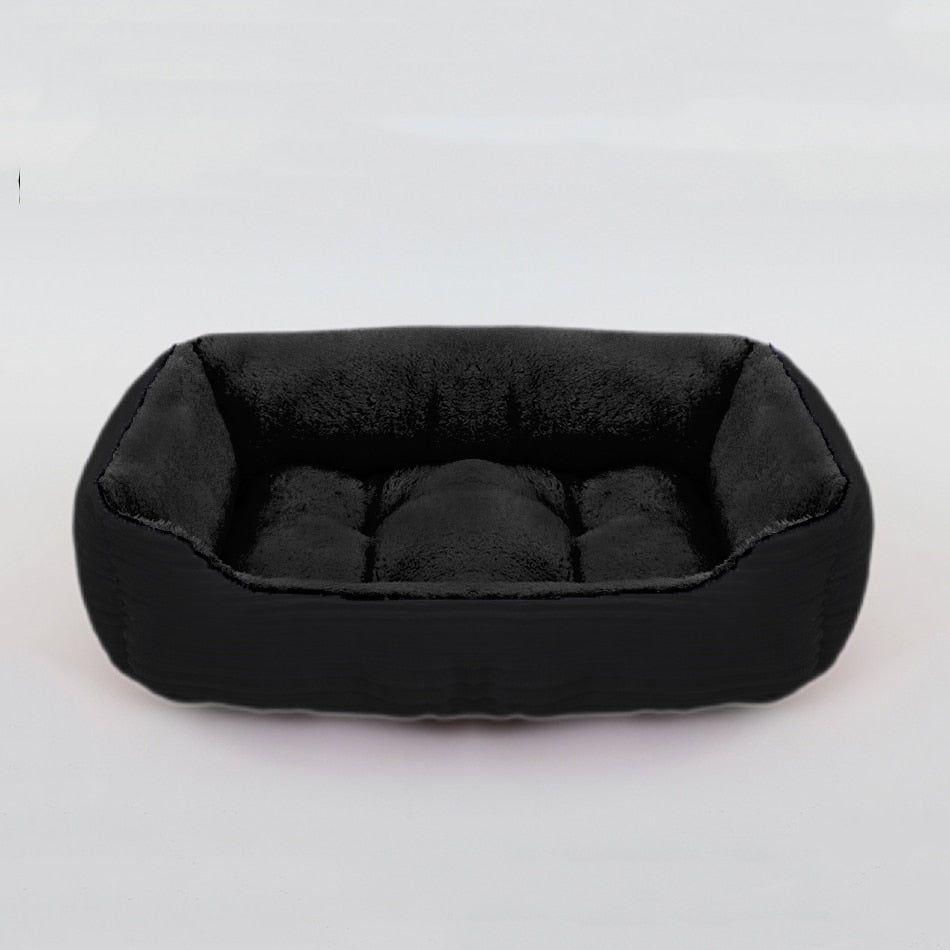 Bed for Dog + Cat Square Plush Sofa Bed